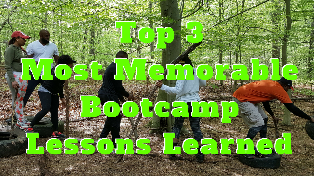 Top 3 Most Memorable Bootcamp Lessons Learned